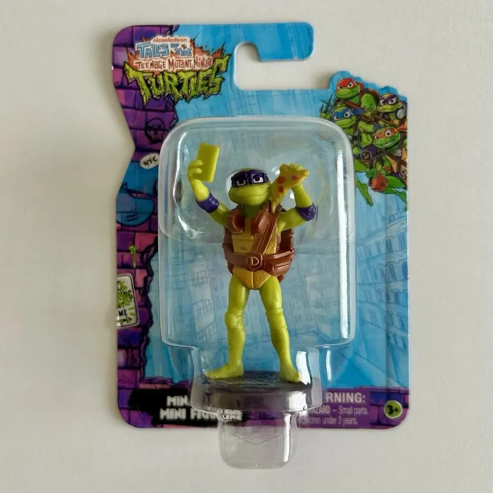 Ninja Turtles Cake Topper Set – 4 Figures & Matching Candles NEW SEALED